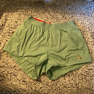 EUC Tracksmith Speed Shorts in Spruce